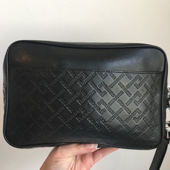 SOLD Versace Leather Travel Pouch Wristlet Bag - Picture 2 of 8